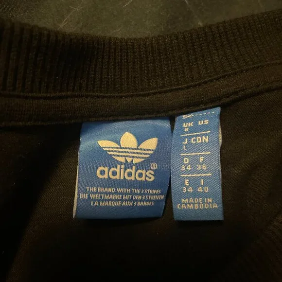 Black women's adidas maxi dress - Picture 2 of 3